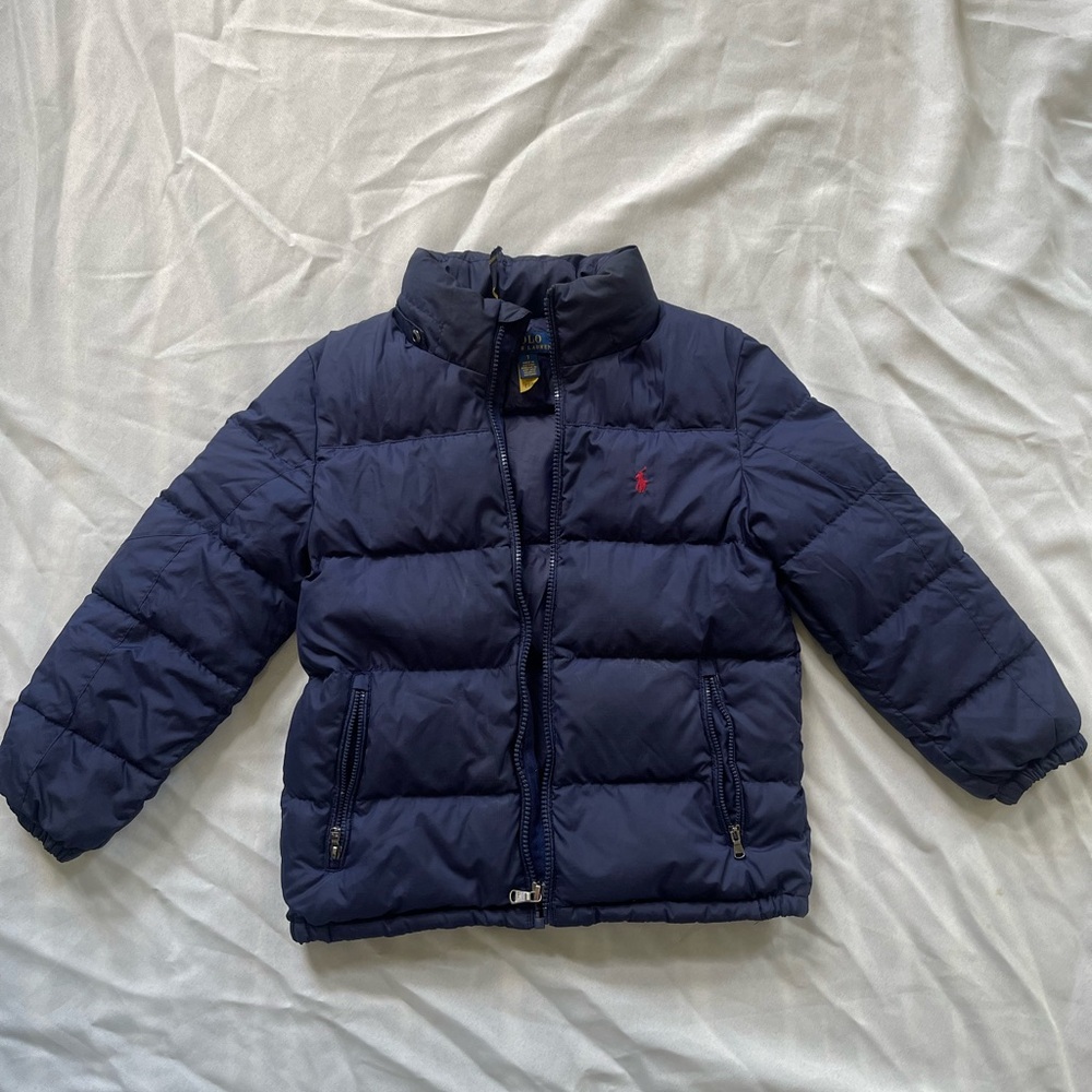 Polo by Ralph Lauren Dark Blue Boys Puffer Jacket